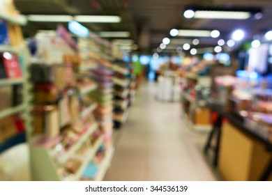 Store Shelves Of Stationary Product