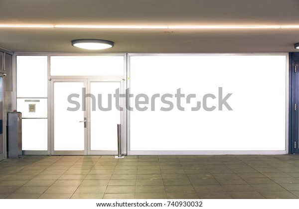 Download Storefront Mockup City Urban Flat Wall Stock Photo (Edit ...