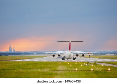 The Storm Is Approaching The Airport - Copy Space 