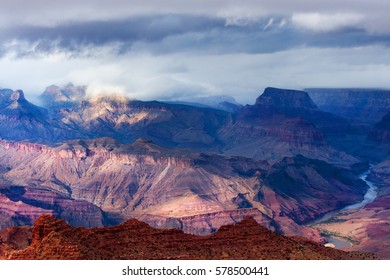 Storm brewing over Grand Canyon North Rim in Arizona, USA
 - Powered by Shutterstock