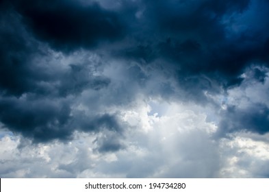 storm cloud background before rain