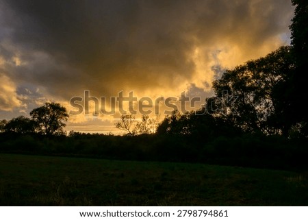 Storm cloud brewing up a storm