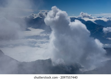 
Storm Cloud Under The Hoher Dachstein.