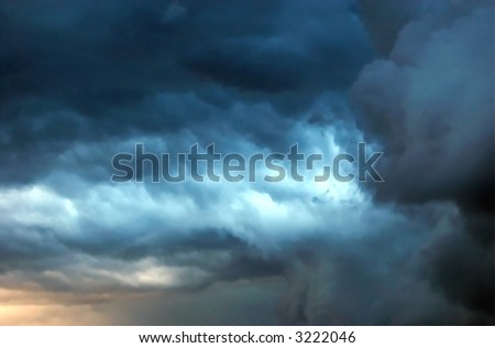 Storm clouds