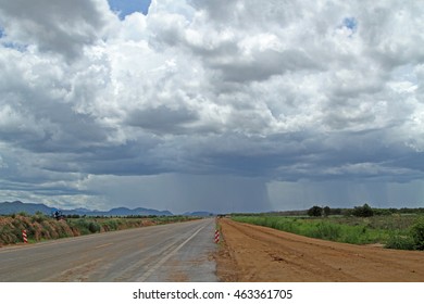 A storm clouds Cloudy causing.
