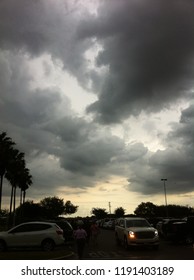 Storm Clouds During Our Trip In Mc Allen, Texas