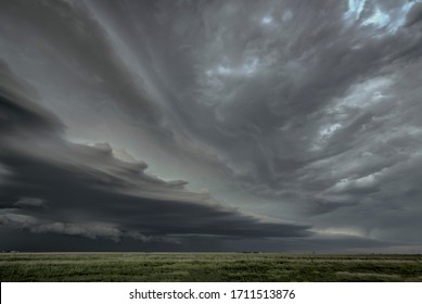 Storm Clouds On The Great Plains During The Summertime