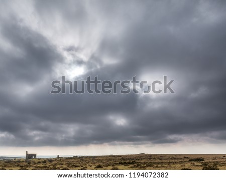Storm Clouds over Bodmin Moor, Cornwall