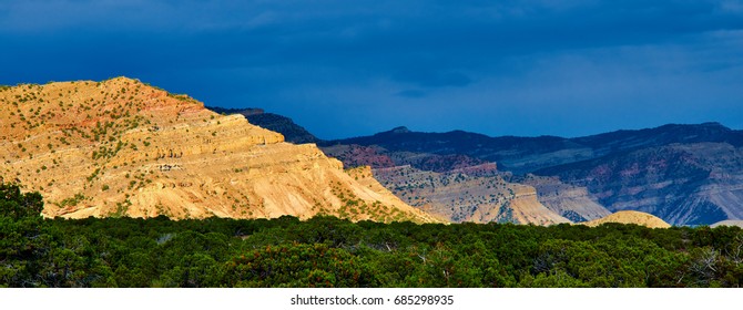 Storm Clouds Over Book Cliffs, CO