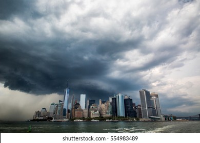 Storm Clouds Over New York City