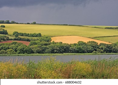 Storm Clouds Over Slapton Ley