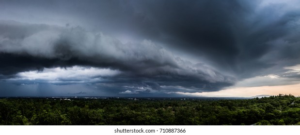  Storm Clouds With The Rain. Nature Environment Dark Huge Cloud Sky Black Stormy Cloud