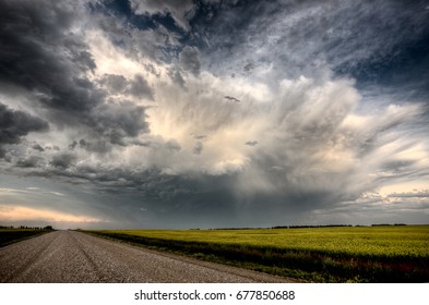 Storm Clouds Saskatchewan summer scenic imaging Canada