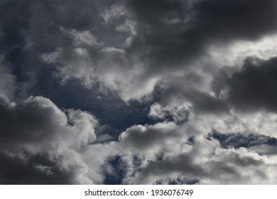 Storm Clouds In The Spanish Sky, Alicante Province, Costa Blanca, Spain