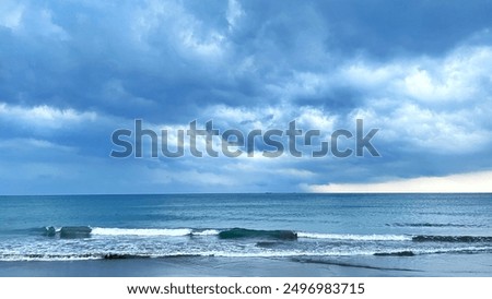 Similar – Image, Stock Photo Thick air Clouds Weather