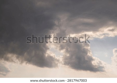 Storm clouds.Background of the summer sky with thunderclouds