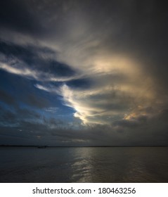 Storm Front Over Pumicestone Passage, Bribie Island