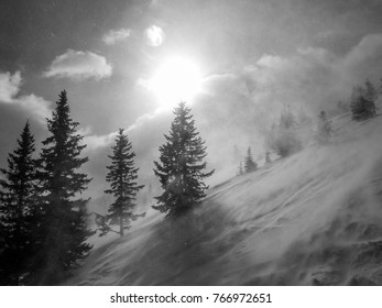 Storm in Mountain