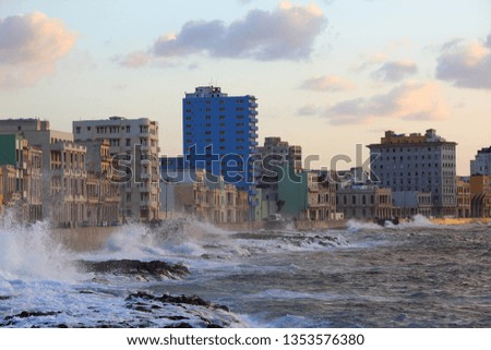 Similar – children at malecon Cuba