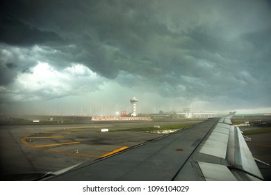 Storm Over The Airport