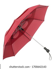 Storm Proof Telescopic Umbrella With Clipping Path