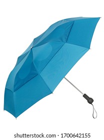 Storm Proof Telescopic Umbrella With Clipping Path