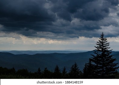 Storm Rolling In Along The Highland Scenic Highway, A National Scenic Byway, Pocahontas County, West Virginia, USA