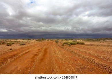 Storm in the Rudall River National Park in the Pilbara region of Western Australia