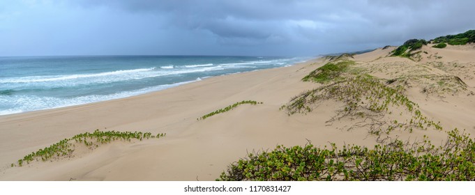 Storm At Sea. Mabibi. Maputaland.  KwaZulu Natal. South Africa