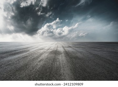 Storm skies, Road background, Storm skies, Road background - Powered by Shutterstock