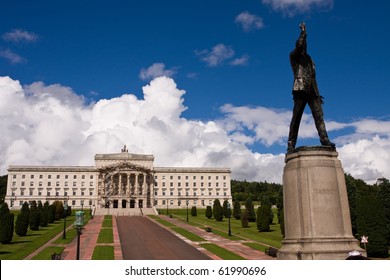 Stormont Buildings In Belfast Northern Ireland , The Northern Ireland Assembly Buildings