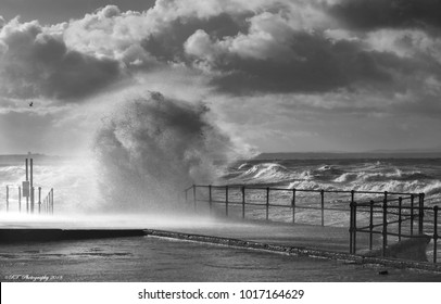 Stormy Crosby Beach