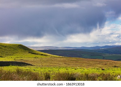 Stormy Looking Clouds Over The Pennines, Cumbria, England, UK.