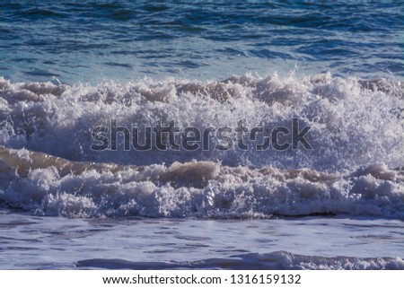 Similar – Image, Stock Photo ocean Far-off places