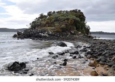 The Stormy Seas Of Ulva Island.