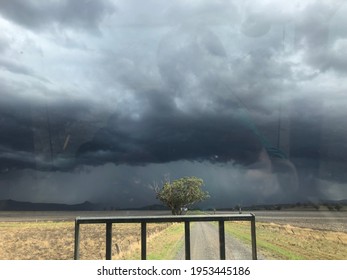 Stormy Skies Hovering Over The Great Dividing Range, New South Wales, Australia