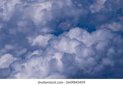 Stormy sky with dark clouds. Dramatic cloudscape. Background of storm clouds. Moody sky with heavy clouds. Stormy cloud. Sky before the storm. Sky after the rain. Scattered clouds. Stormy skies. - Powered by Shutterstock - Get 15% off with code: PIKWIZARD15