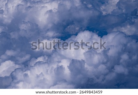 Stormy sky with dark clouds. Dramatic cloudscape. Background of storm clouds. Moody sky with heavy clouds. Stormy cloud. Sky before the storm. Sky after the rain. Scattered clouds. Stormy skies.