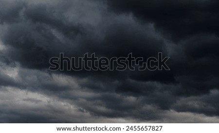 stormy sky, dark dramatic clouds, thunderstorm, rain and wind, extreme weather, abstract background