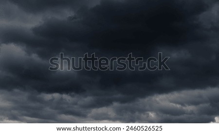 stormy sky, dark dramatic clouds, thunderstorm, rain and wind, extreme weather, abstract background