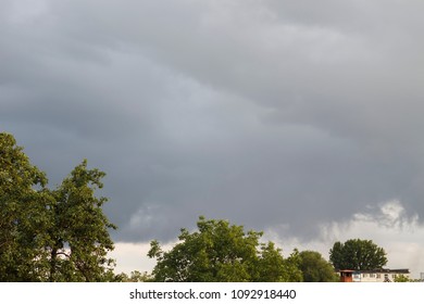 Stormy sky, sudden change of weather - Shutterstock ID 1092918440