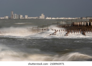 Stormy Weather At The Mouth Of The Western Scheldt