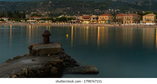 Stoupa Village At Evening, Peloponnese