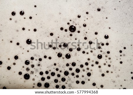 Stout Craft Beer bubbles background wallpaper