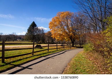 Stowe Vermont USA Recreation Park Scenic At Fall