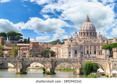 St.Peter's basilica in Vatican, Rome.Italy