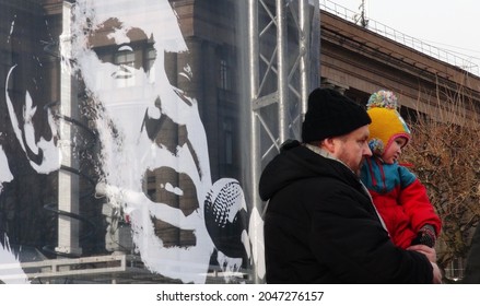 St.Petersburg, Russia - 23.02.2019: Rally In Memory Of Boris Nemtsov,