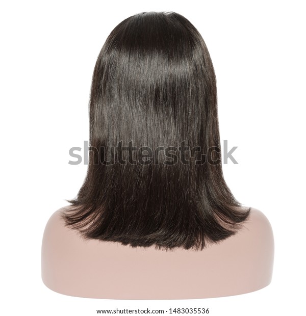 Straight Black Human Hair Weaves Lace Stock Photo Edit Now
