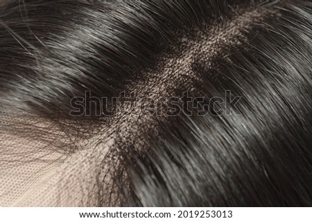 Similar – Image, Stock Photo myLOVE Bangs Haircut