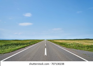 A Straight Road In Hokkaido
Nicknamed The Japan Sea Orolon Line